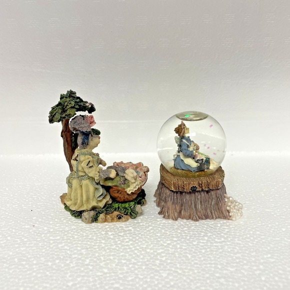 Boyds The wee folkstone collection, cleaning Faerie, Momma McHopple & babies nap - Picture 4 of 11
